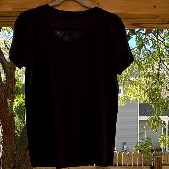 J. Crew Navy Blue Crewneck Short Sleeve Tissue Tee Large - Picture 9 of 15